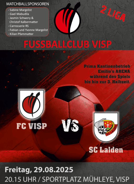 Flyer FC Visp vs SC Lalden