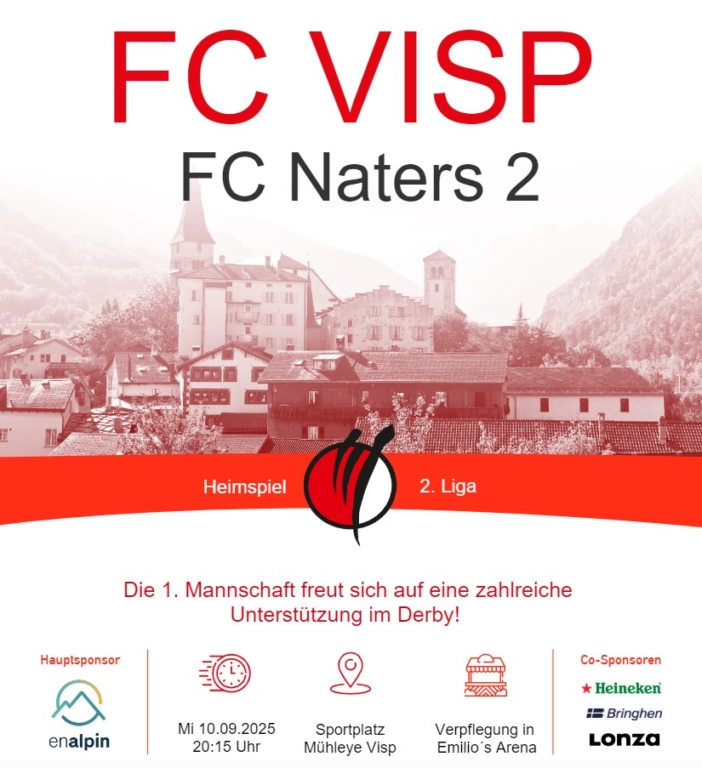 Flyer FC Visp vs FC Naters 2