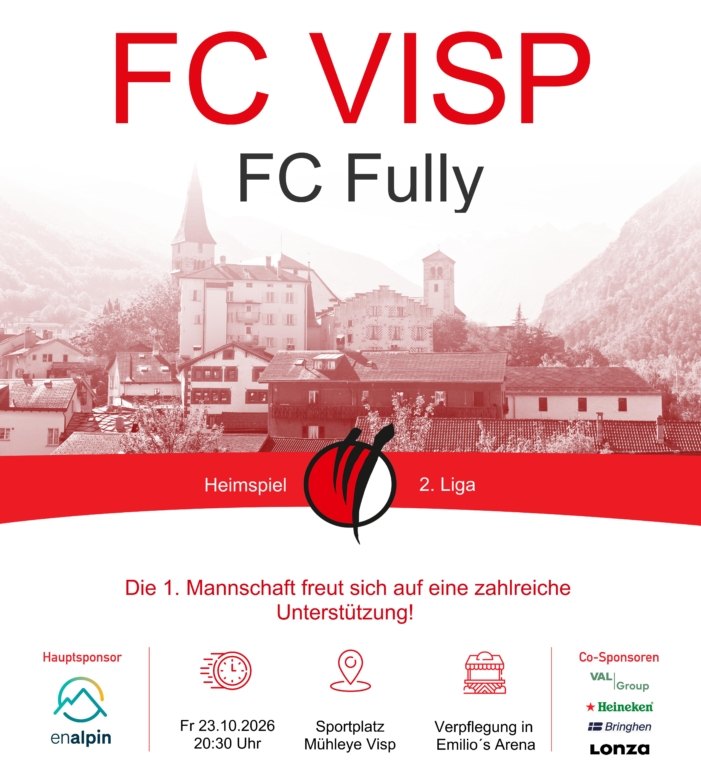 Flyer_FC Visp vs FC Fully